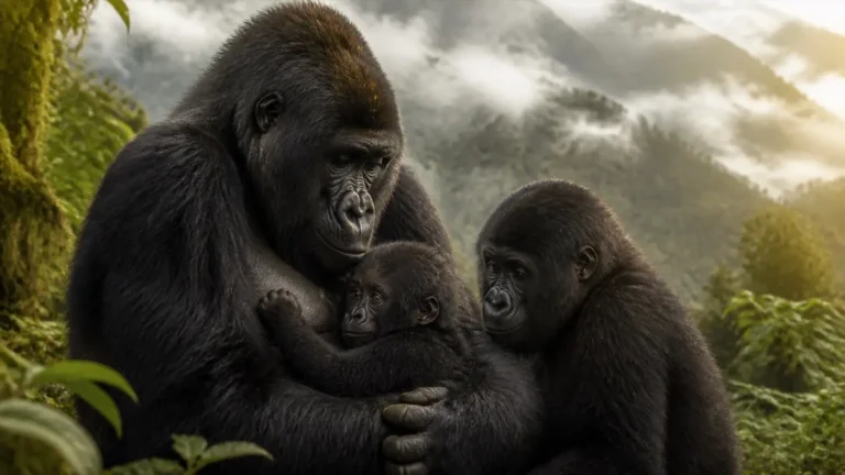 How Gorillas Age: Signs of Older Adulthood and Healthy Longevity