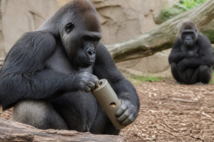 Study Explores Personality and Cognitive Enrichment in Western Gorillas